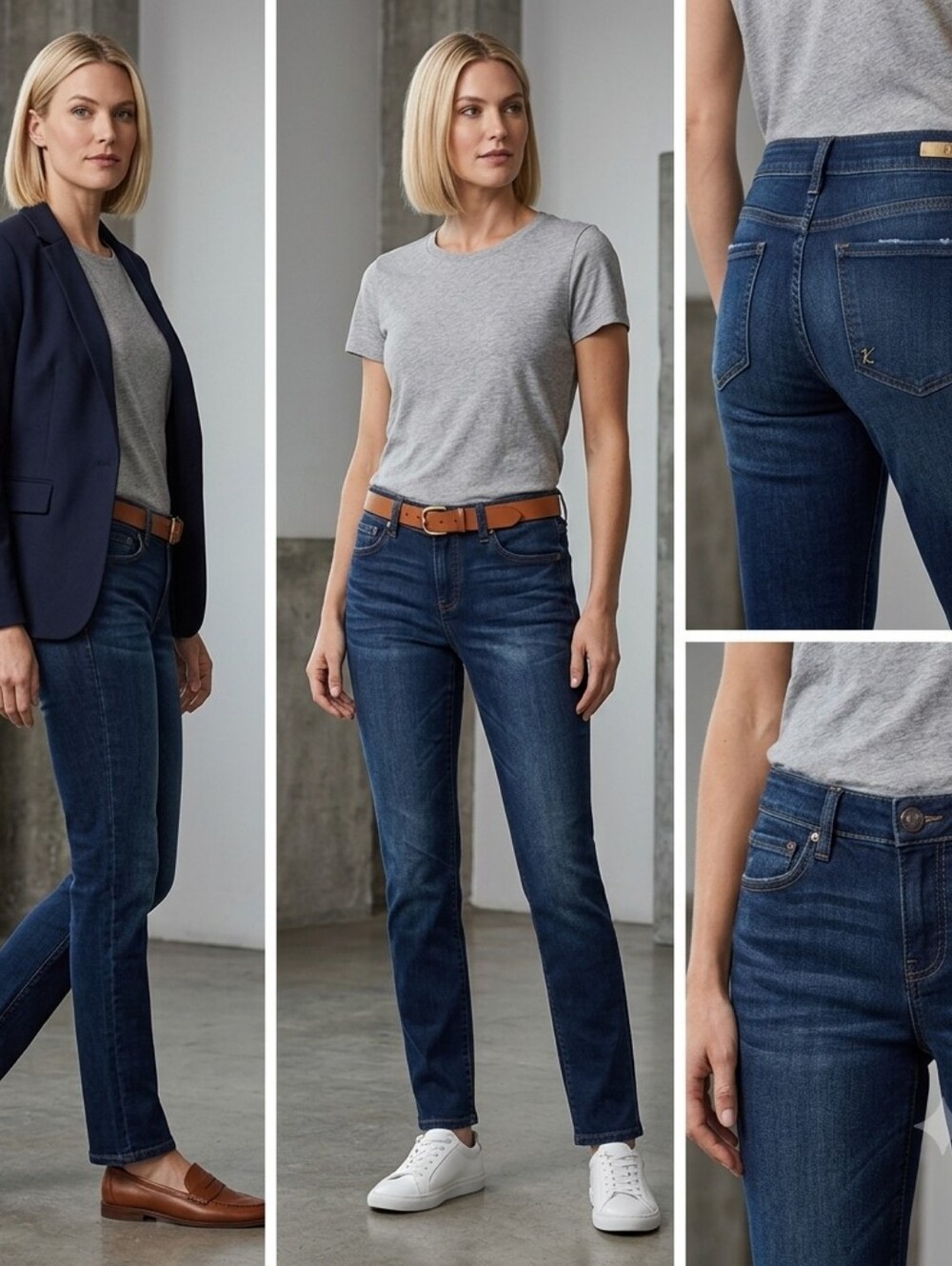 Kut From The Kloth Boyfriend Dark Wash Women’s Jeans, Size 8